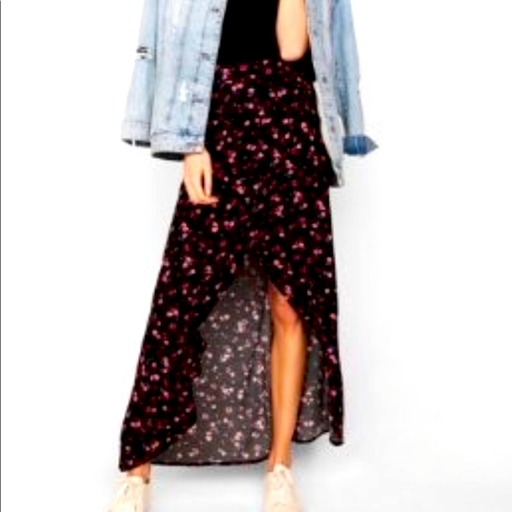 Long floral skirt from express size XS